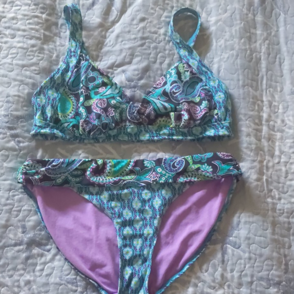 Athleta two piece swim suit